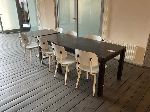 Kantinetafel met stoelen - afbeelding 4 van  7