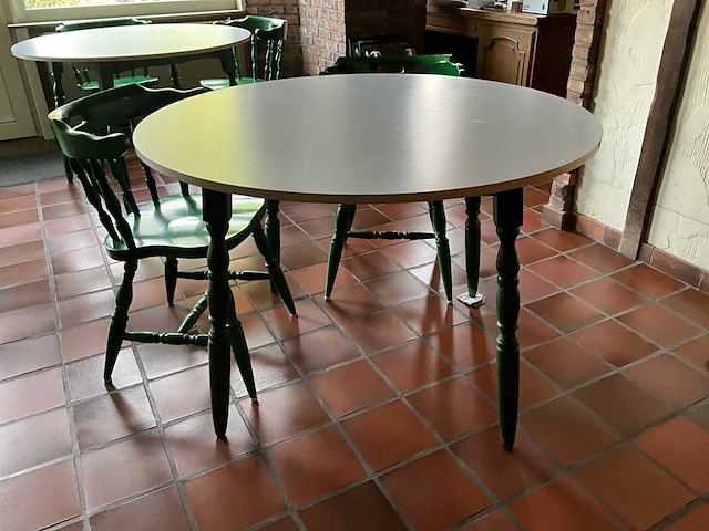 Kantinetafels en stoelen - afbeelding 5 van  10