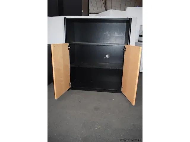 Kantoorkast v.v. 3 schappen - 92x42x110cm - afbeelding 2 van  3