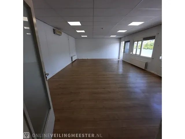 Kantoorunit, geschakeld 6 delig, totale oppervlakte ca. 115m2, afmeting ca. 18.3x6.3 meter - afbeelding 5 van  39