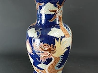 Kapitale chinese vaas met drakendecor - afbeelding 2 van  5
