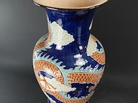 Kapitale chinese vaas met drakendecor - afbeelding 4 van  5