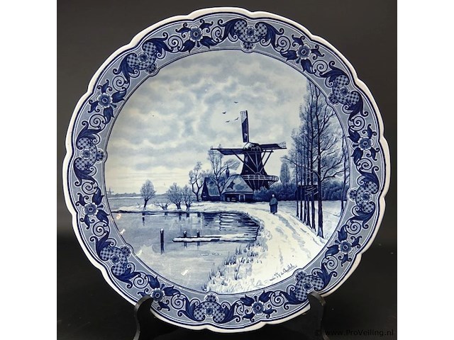 Kapitale porseleinen schotel - afbeelding 2 van  5