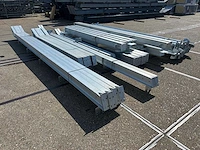 Kapschuur - staalconstructie 10 x 25 meter (250m2) - afbeelding 7 van  14