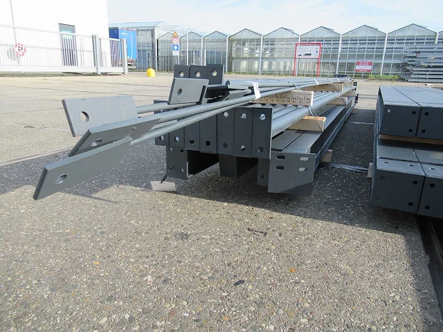 Kapschuur - staalconstructie 10 x 25 meter (250m2) - afbeelding 3 van  16