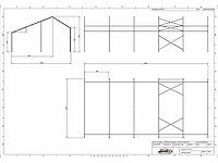Kapschuur - staalconstructie 10 x 25 meter (250m2) - afbeelding 8 van  16