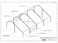 Kapschuur - staalconstructie 10.50 x 20.00 meter (210m2) - afbeelding 5 van  11
