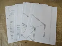 Kapschuur - staalconstructie 15 x 30 meter (450m2) - afbeelding 8 van  17