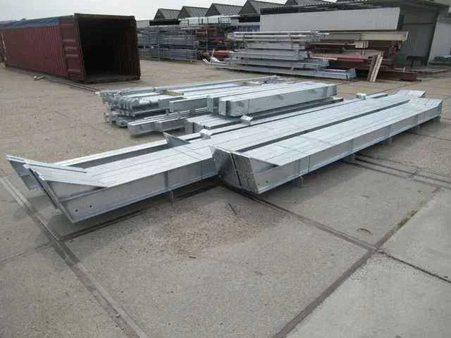 Kapschuur - staalconstructie 15 x 30 meter (450m2) - afbeelding 12 van  17