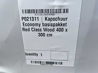 Kapschuur economy - overkapping 4000x3000x2750mm - afbeelding 6 van  6