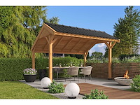 Kapschuur economy - overkapping 4000x3000x2750mm - afbeelding 1 van  6