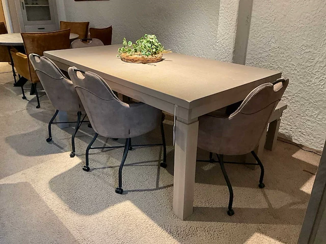 Kapta eiken verlengbare eetkamertafel - afbeelding 2 van  8