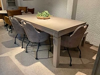 Kapta eiken verlengbare eetkamertafel - afbeelding 2 van  8