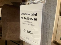 Kapta eiken verlengbare eetkamertafel - afbeelding 7 van  8