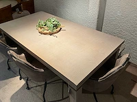 Kapta eiken verlengbare eetkamertafel - afbeelding 8 van  8