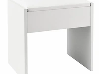 Kaptafel krukje melly wit - afbeelding 1 van  7