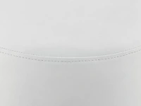 Kaptafel krukje tonia wit-zilver - afbeelding 7 van  10