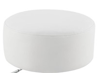 Kaptafel krukje tonia wit-zilver - afbeelding 6 van  10