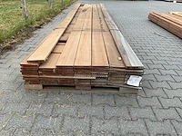 Kapur hardhout vlonderplank (5200x145x21mm) (50x) - afbeelding 2 van  4