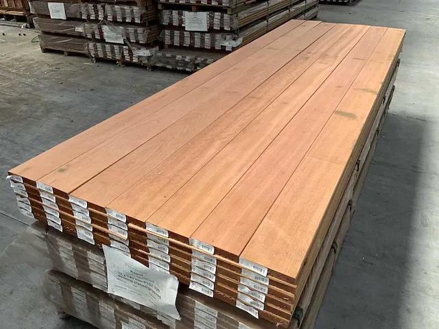 Kapur terrasplank glad/grof vlonderplank (126x) - afbeelding 4 van  7