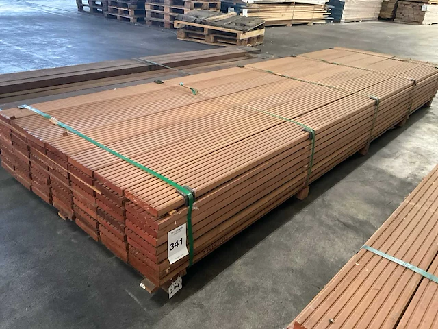 Kapur vlonderdelen antislip 25x145 mm (63x) - afbeelding 1 van  6