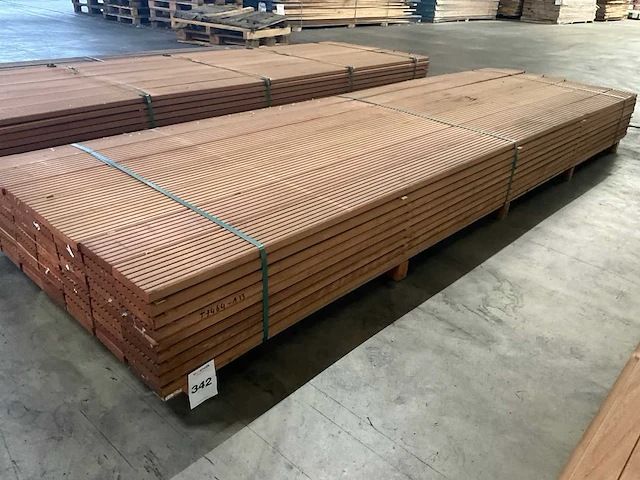 Kapur vlonderdelen antislip 25x145 mm (63x) - afbeelding 1 van  6