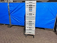 Kar met 17 vaatwasserkratten - afbeelding 1 van  3