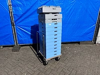 Kar met vaatwasserkratten - afbeelding 1 van  3