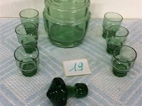 Karaf met druppelglaasjes - afbeelding 2 van  2