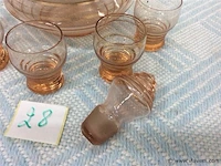 Karaf met druppelglaasjes - afbeelding 3 van  3