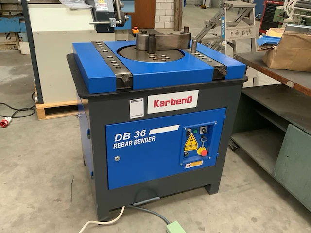Karbend omach db36 rebar bender betonijzer buigmachine - afbeelding 1 van  9