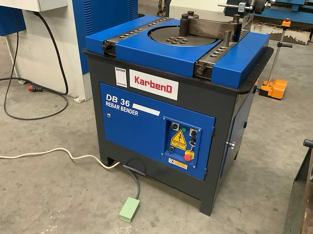 Karbend omach db36 rebar bender betonijzer buigmachine - afbeelding 3 van  9