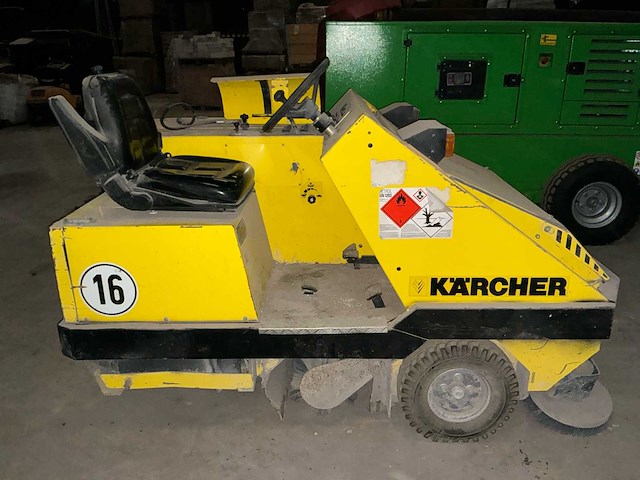 Kärcher - 2003 - kmr 1700-b lpg - zelfrijdende veegmachine - afbeelding 7 van  14