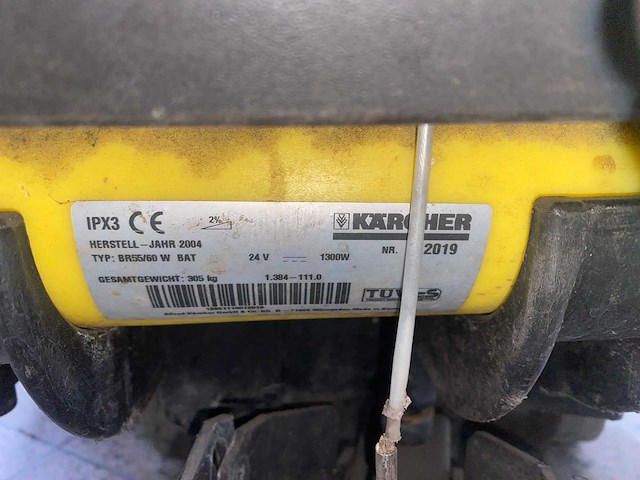 Karcher - 2004 - br55/60 - schrobmachine - afbeelding 7 van  7