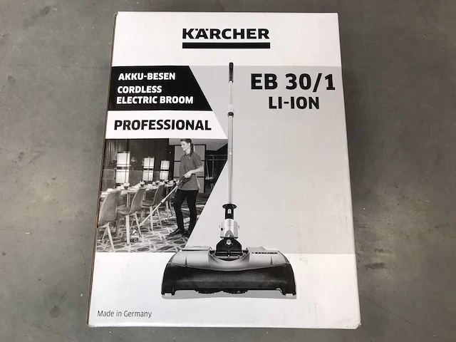 Karcher - eb 30/1 li ion - professionele - bezem (3x) - afbeelding 1 van  4