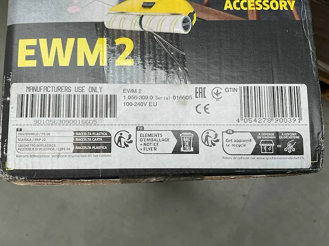 Kärcher - ewm 2 limited edition - dweil (2x) - afbeelding 4 van  5