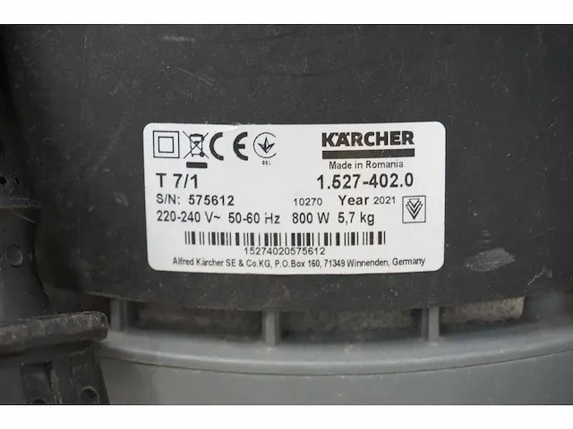 Kärcher - t7/1 - stofzuiger - afbeelding 4 van  4
