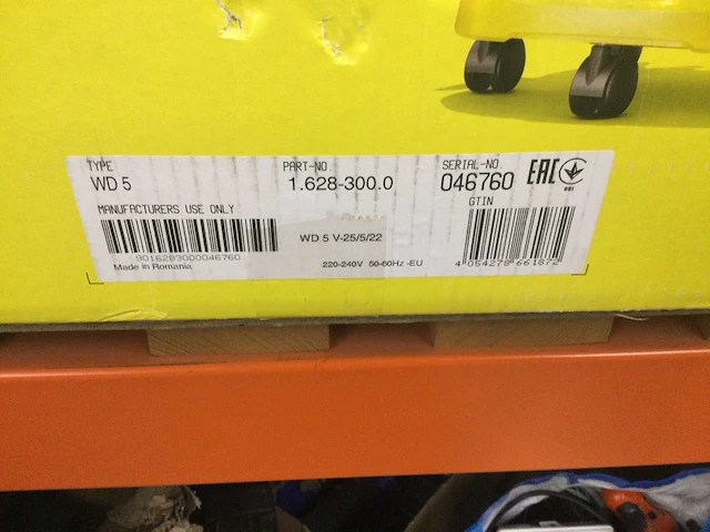 Karcher - wd-5 - nat- en droogstofzuiger - afbeelding 3 van  3