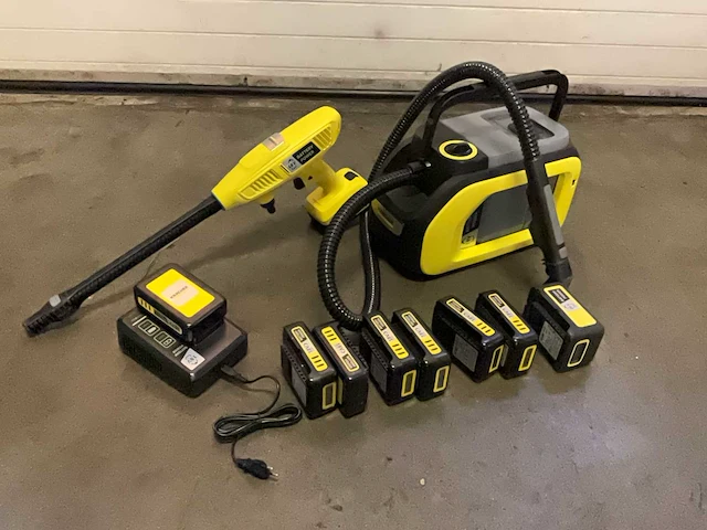 Karcher accu tapijtreiniger en hogedrukreiniger - afbeelding 1 van  7