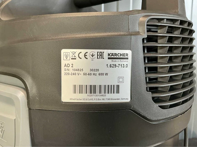 Kärcher ad2 limited edition stofzuiger - afbeelding 5 van  5