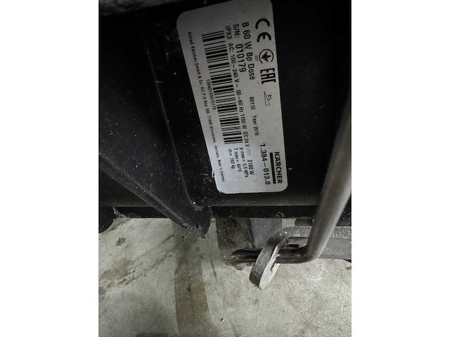 Karcher b 60 w bp zelfrijdende schrobmachine - afbeelding 5 van  15