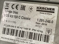 Kärcher bds 43/150c classic vloerreiniger - afbeelding 6 van  6