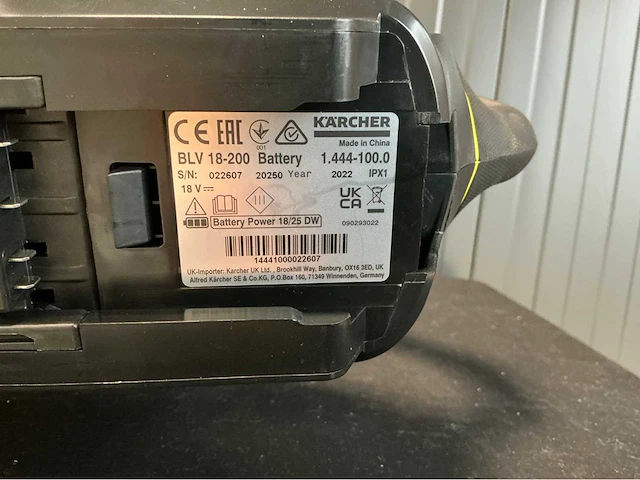 Kärcher blv- 18/200 battery bladblazer - afbeelding 7 van  7