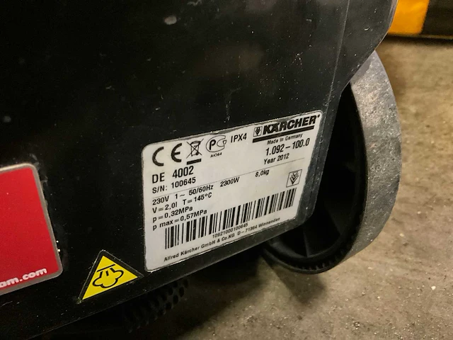 Karcher de 4002 stoomreiniger - afbeelding 7 van  8