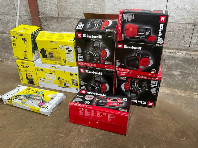 Karcher & einhell retourgoederen (11x) - afbeelding 1 van  14