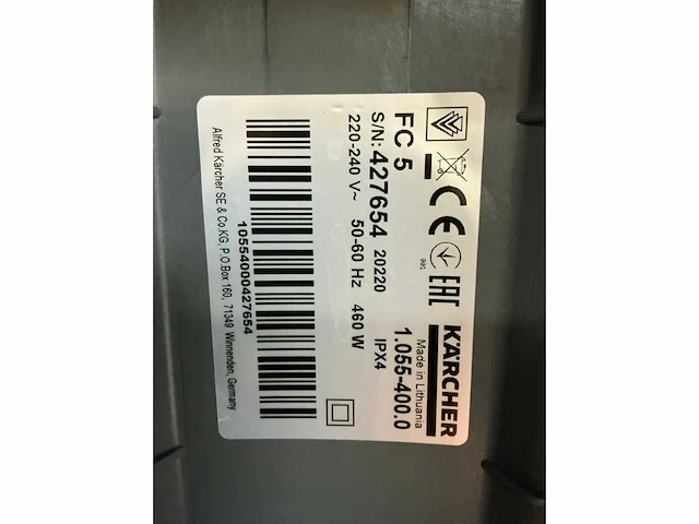 Kärcher fc5 elektrische dweil - afbeelding 9 van  9