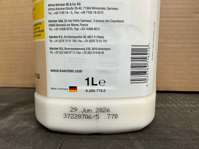 Kärcher floorcare rm530 vloerverzorgingsproduct (6x) - afbeelding 4 van  5
