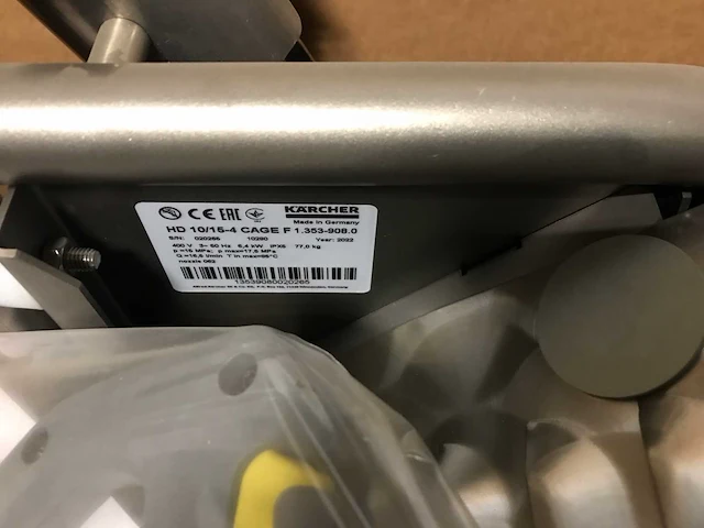 Karcher hd 10/15-4 professionele hogedrukreiniger - afbeelding 5 van  6