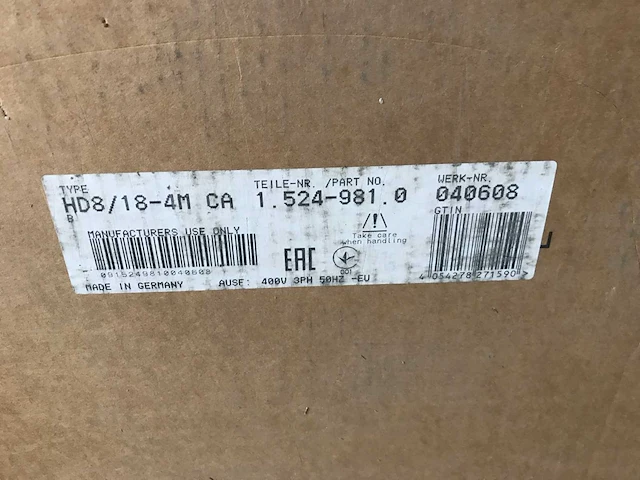 Karcher hd8/18-4m ca professionele hogedrukreiniger - afbeelding 5 van  5