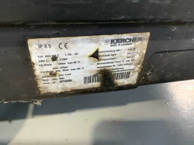 Kärcher hds 558 c hogedrukreiniger - afbeelding 6 van  6